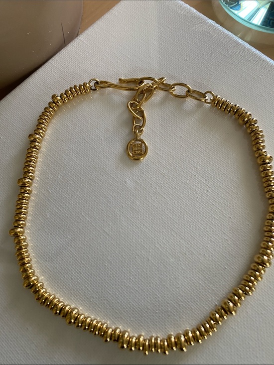 Givenchy Jewelry - Gold Beaded Givenchy Necklace
